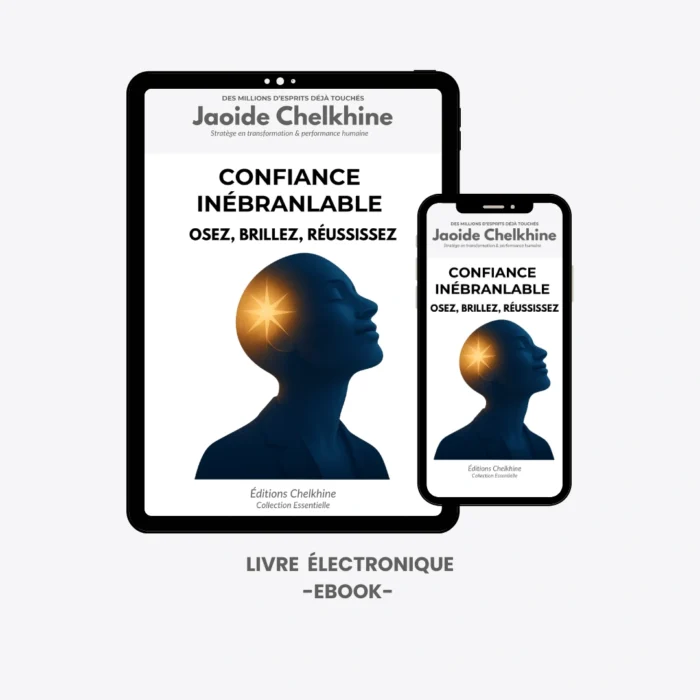 Ebook Livre Electronique Jaoide Chelkhine - Confiance Inébranlable _ Osez, Brillez, Réussissez
